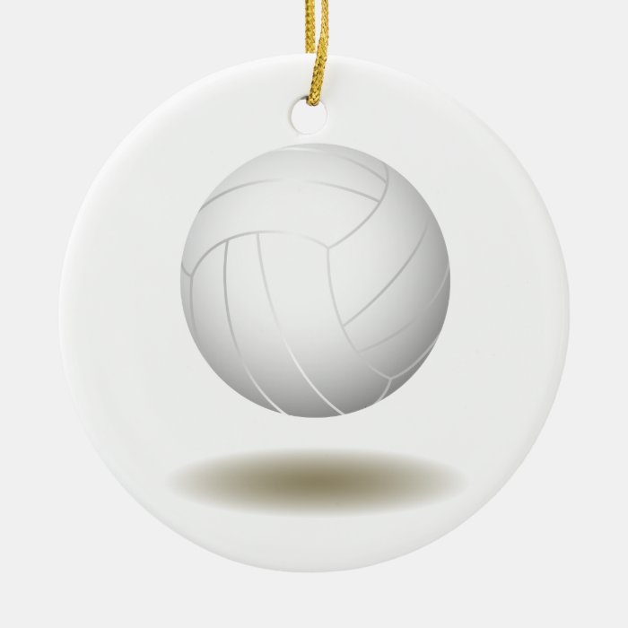 Cool Volleyball  Emblem 1 Ornament