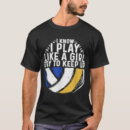 Cool Volleyball For Women Girls Youth Volleyball T T_Shirt