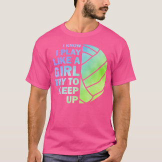 Cool Volleyball For Women Girls Youth Volleyball T T-Shirt