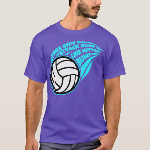 Cool Volleyball Gift Print Volleyball Team Print  T-Shirt