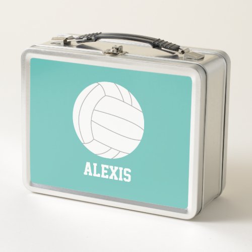 Cool Volleyball Themed Lunch Box