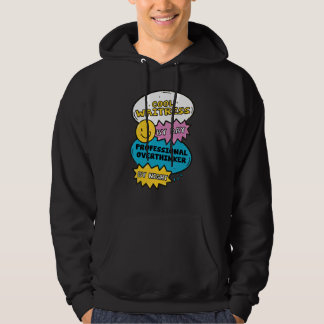 Cool Waitress By Day Professional Overthinker By N Hoodie