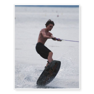 Cool Wakeboarder Temporary Tattoos