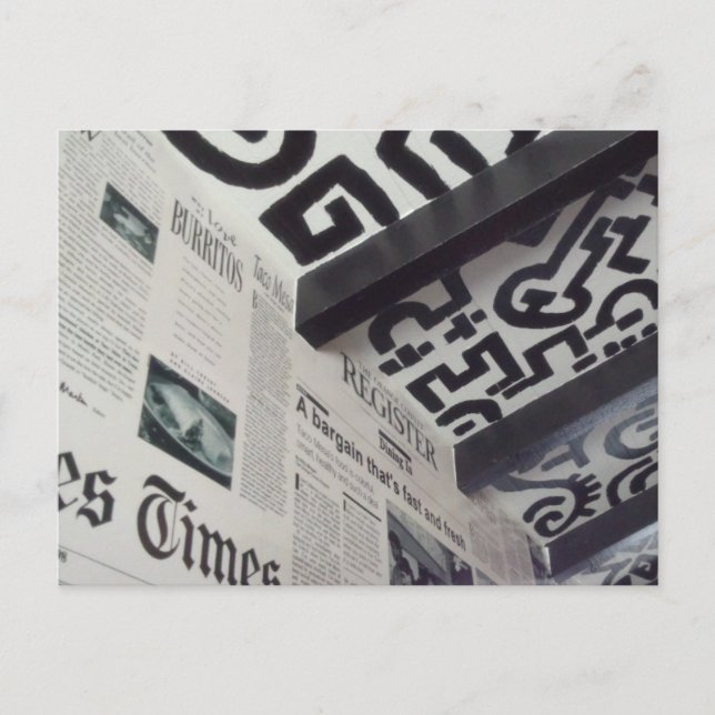 Cool Wall Art Postcard (Front)