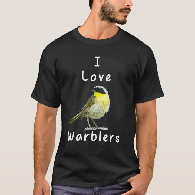 Cool Warbler _ Bird Watchers  T-Shirt (Front)