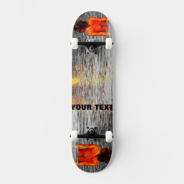~Cool Water~ SKATE DECK, CUSTOMIZE IT! Skateboard Deck (Front)