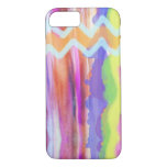 Cool Watercolor Abstract ZigZag iPhone 8/7 Case