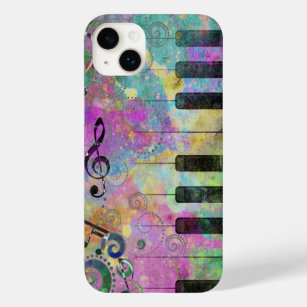 Cool Watercolors Splatters Colorful Piano Case-Mate iPhone 14 Plus Case