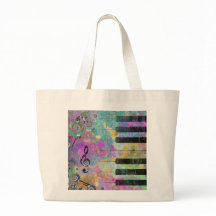 Cool Watercolors Splatters Colorful Piano