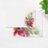 Cool watercolours treble clef music notes swirls (Desk)