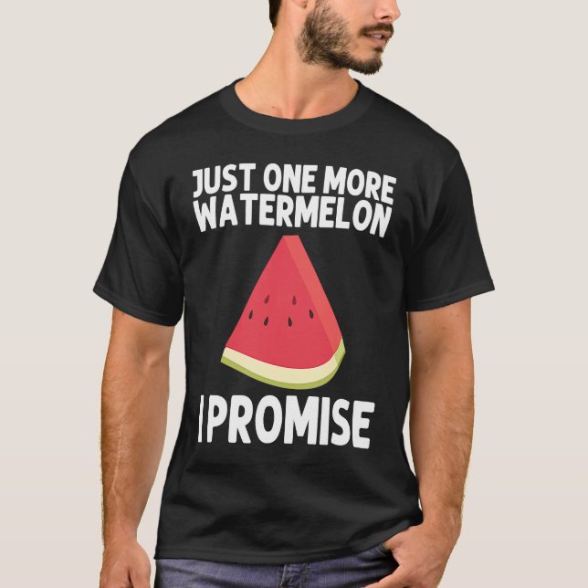 Cool Watermelon  For Men Women Red Melon Fruit Bev T-Shirt (Front)