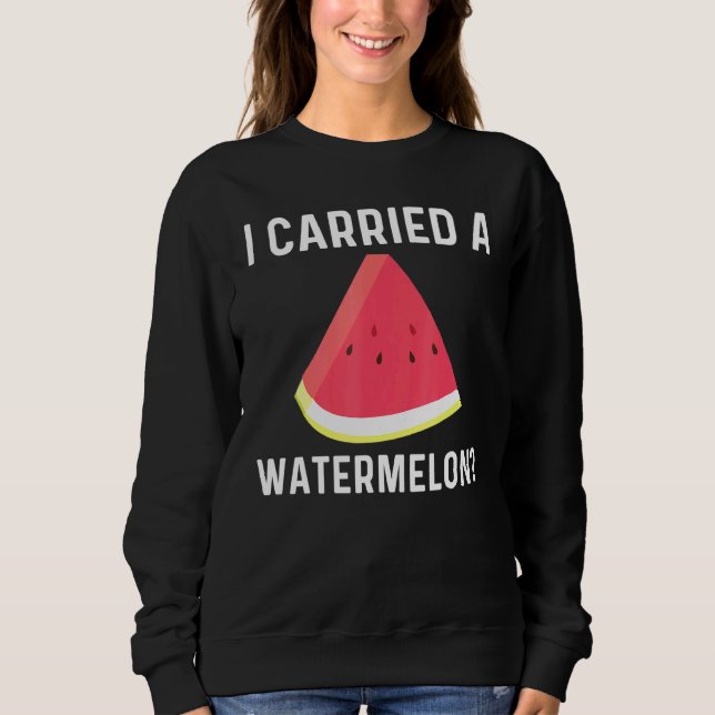 Cool Watermelon For Men Women Red Melon Fruit Beve Sweatshirt (Front)