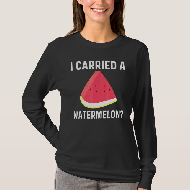 Cool Watermelon For Men Women Red Melon Fruit Beve T-Shirt (Front)