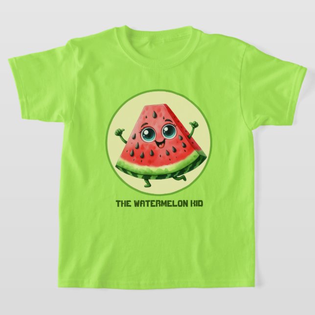 Cool watermelon unisex kids  T-Shirt (Laydown)