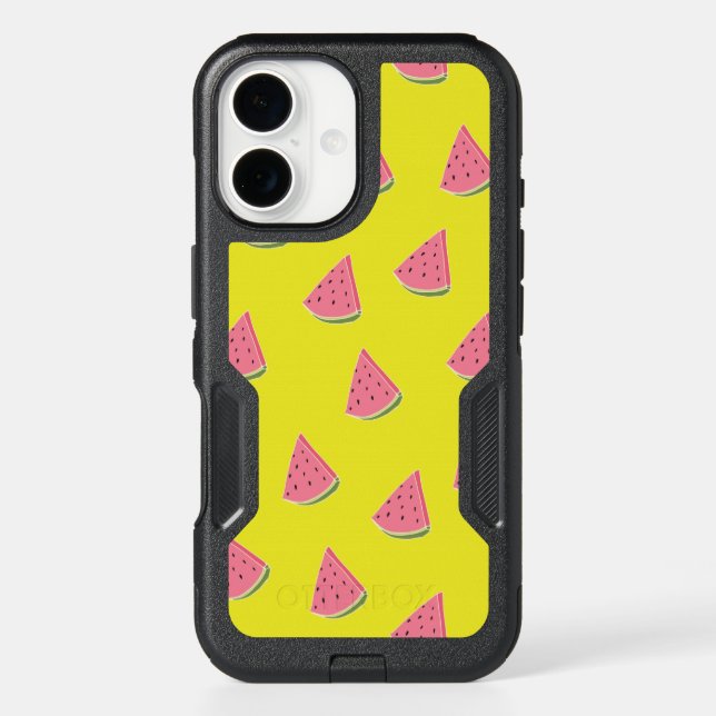 Cool Watermelons Pattern Otterbox iPhone Case (Back)