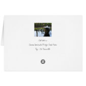 Cool Waters Fountain Cards (Back Horizontal)