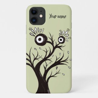 Cool Weird Creature Name iPhone 11 Case