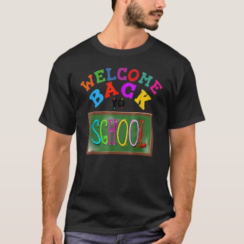 Cool Welcome Back To School  Student Teacher Fan T_Shirt