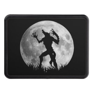 Cool Werewolf Full Moon Transformation Trailer Hitch Cover