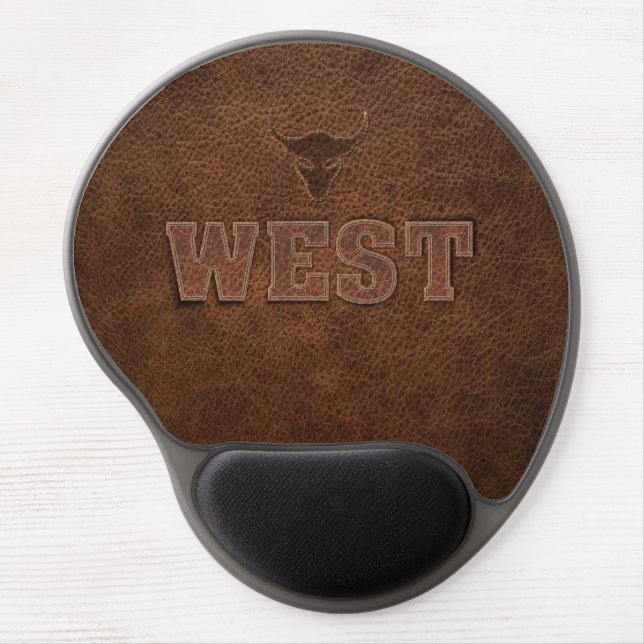 Cool Western Text - Customize It Gel Mouse Pad (Front)