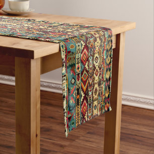 Cool Western tiled pattern Short Table Runner