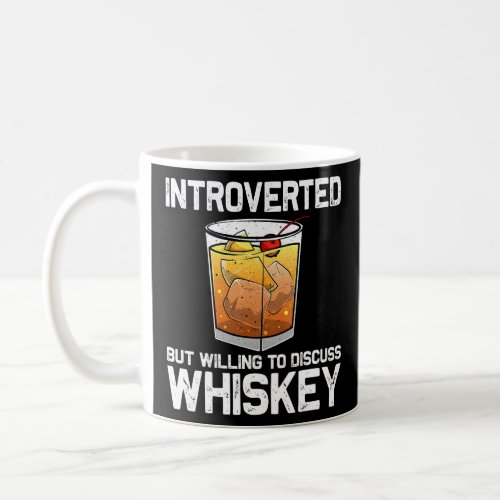 Cool Whiskey For Men Women Malt Whisky Alcohol Bou Coffee Mug