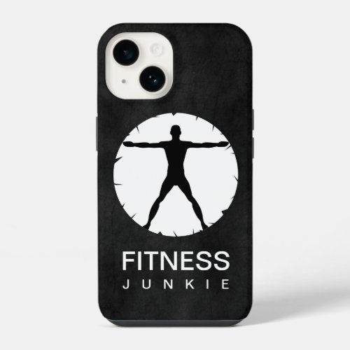 Cool White Body Madness Health And Fitness Junkie iPhone 14 Case