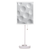Cool White Golf Ball Texture, Golfer Table Lamp (Left)