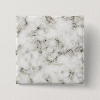 Cool white marble stone texture square button