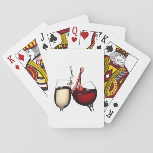 COOL WINE DRINKERS  PLAYING CARDS
