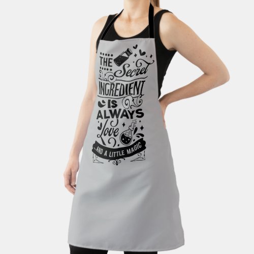 cool witch kitchen secret ingredient  apron
