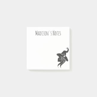 Cool Witch Personalized Name Post-it Notes
