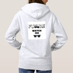 Cool Witty Design Future Legend Hoodie