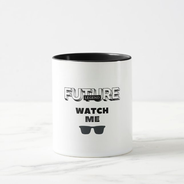 Cool Witty Design Future Legend Mug (Center)