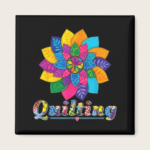 Cool Women Quilting Sewing Love Quilt Patterns Qui Magnet