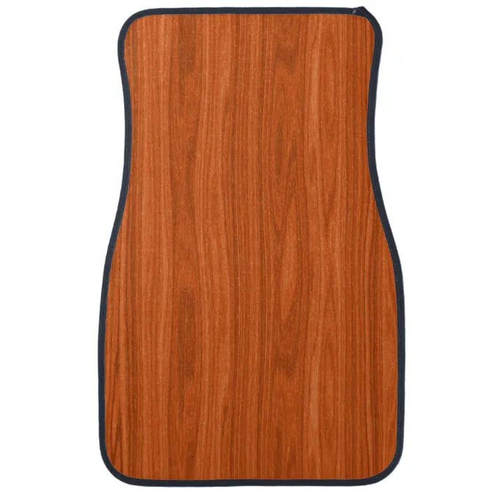 wood grain car floor mats