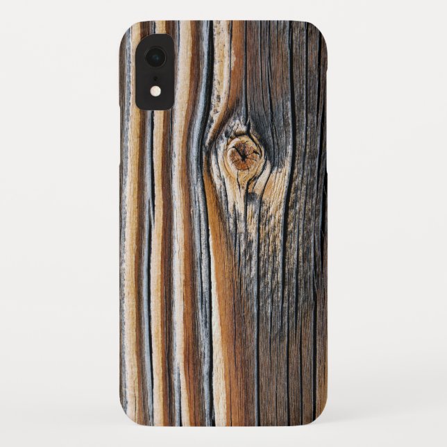 COOL Wood Grain Pattern Case-Mate iPhone Case (Back)