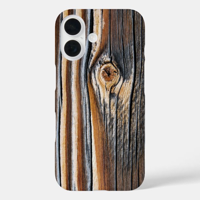 COOL Wood Grain Pattern Case-Mate iPhone Case (Back)