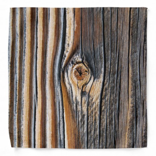 Cool Wood Texture Bandana