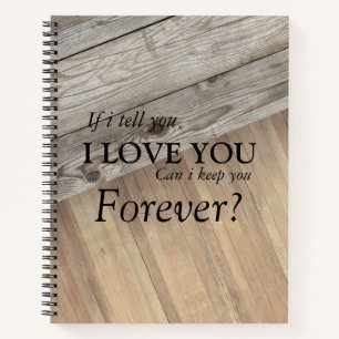 Cool Wood Texture Notebook