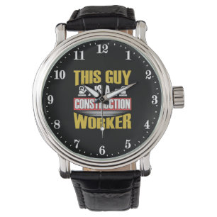 Cool worker word art watch