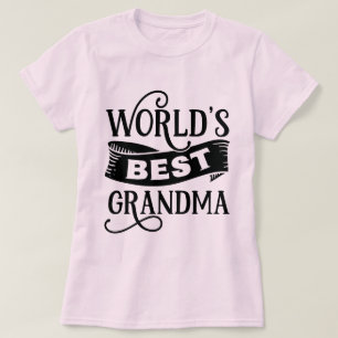 Cool world's best Grandma T-Shirt