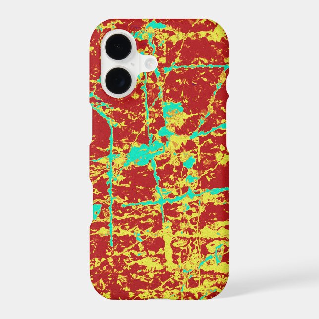 Cool Worn Wall Pattern Iphone Case (Back)