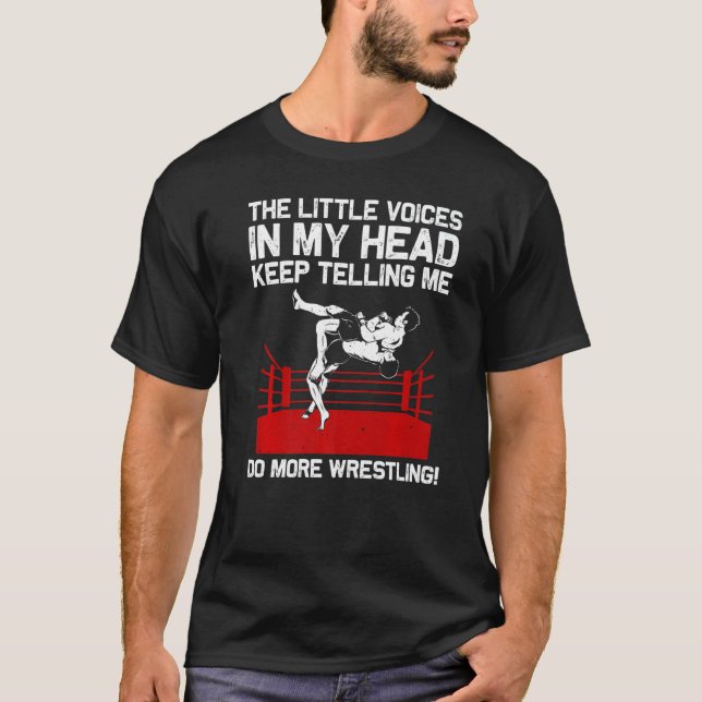 Cool Wrestling For Men Women Wrestler Sports Wrest T-Shirt (Front)