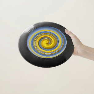 Cool yellow and blue Wham-O frisbee