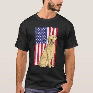 Cool Yellow Lab Art For Men Women Yellow Labrador T-Shirt