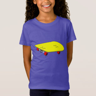 Cool yellow skateboard T-Shirt