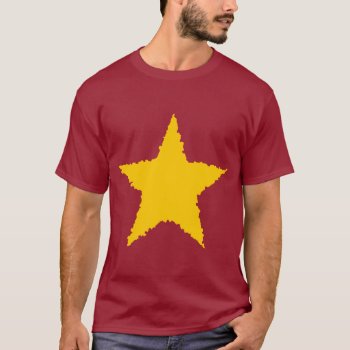Cool Yellow Star T-shirt by TheHopefulRomantic at Zazzle