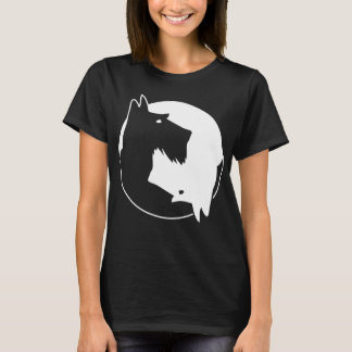 Cool Yin Yang Dog Shirt - Cute Scottish Terrier Te