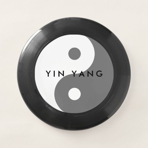 Cool Yin Yang symbol personalized Wham_O Frisbee
